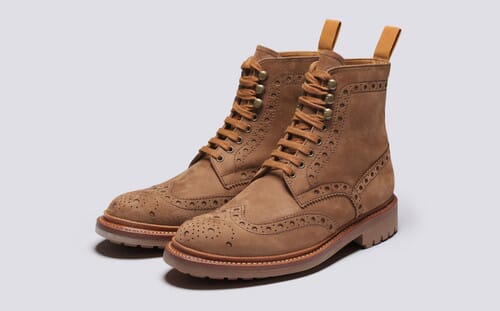 Grenson fred dark brown sales