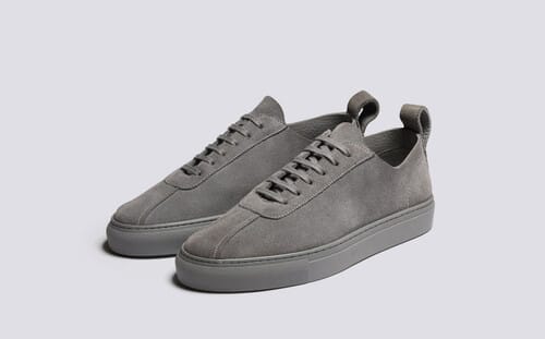 Grey suede converse cheap