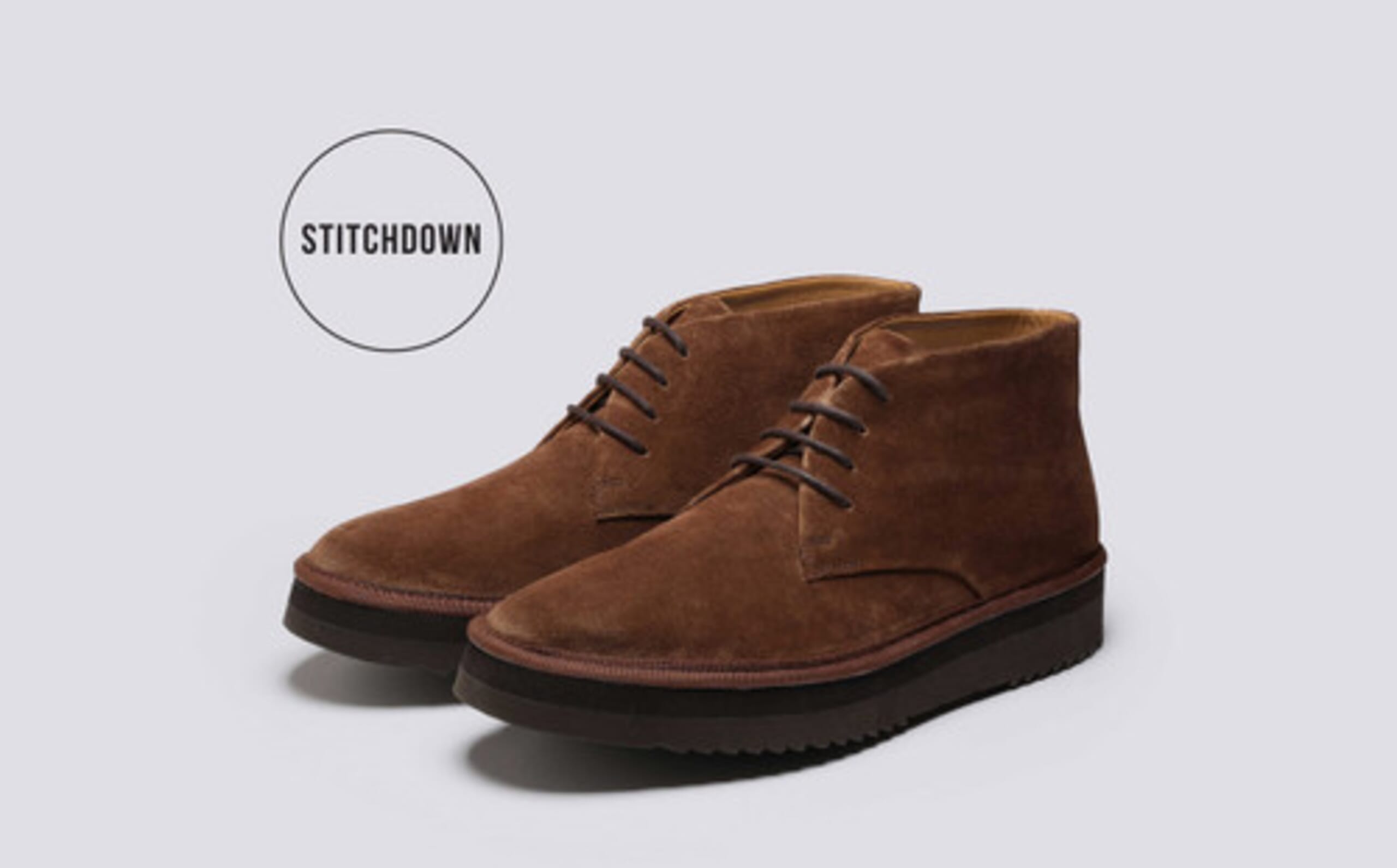 Grenson Scout Brown Chukka Suede Boots 8 Best Chukka Boots for Men in 2026 | WERD main image 2