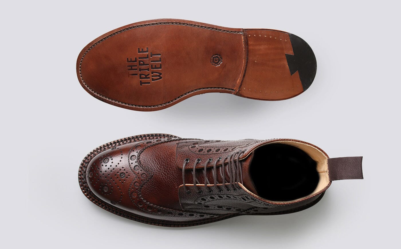 Grenson triple welt fred clearance