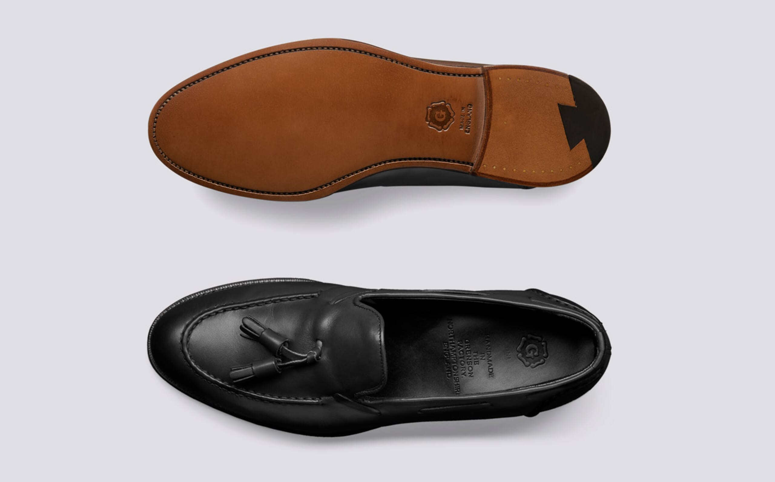 Leadenhall | Mens Loafers in Black Leather | Grenson display picture 2