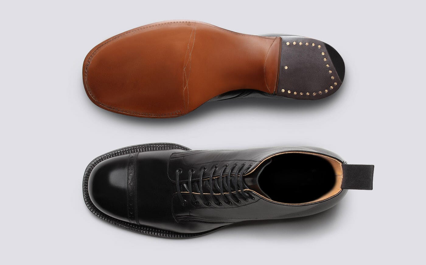 Leather sole dress shoes clearance
