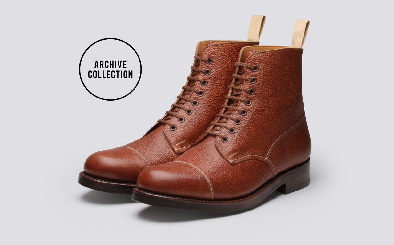 Grenson army boots clearance