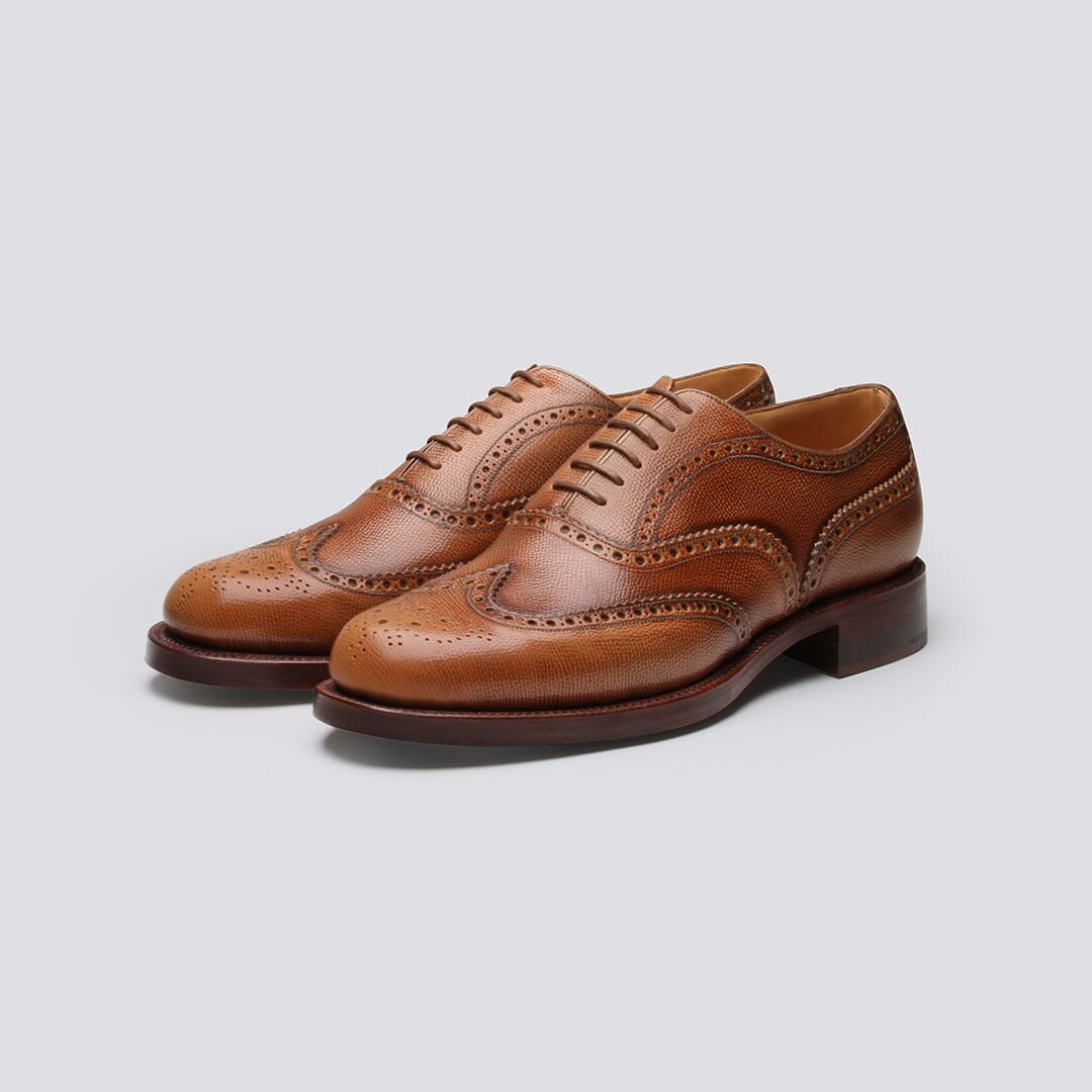 Non leather brogues online