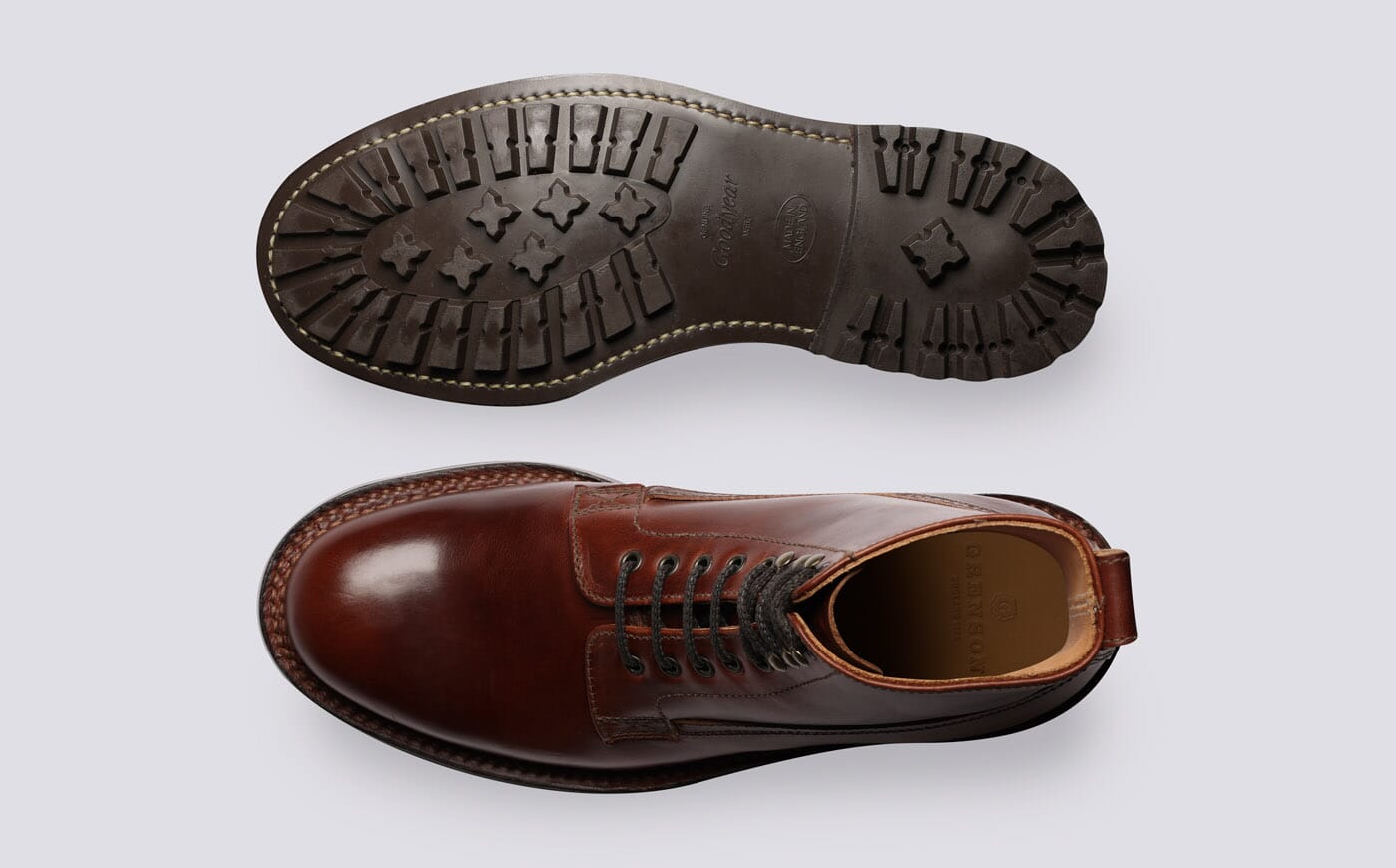 Vincent Mens Boots in Brown Chromexcel Grenson