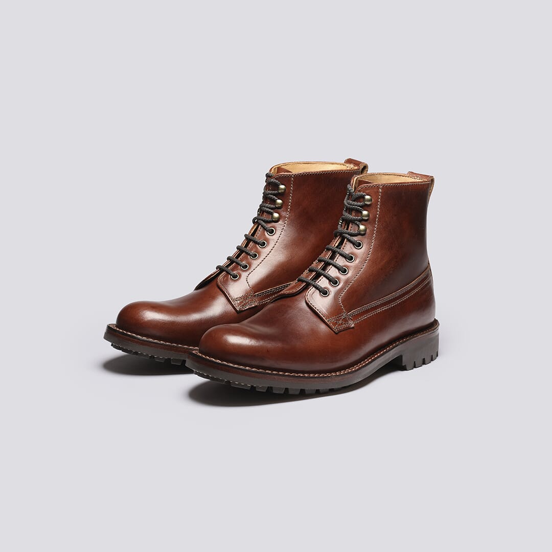 Vincent Mens Boots in Brown Chromexcel Grenson