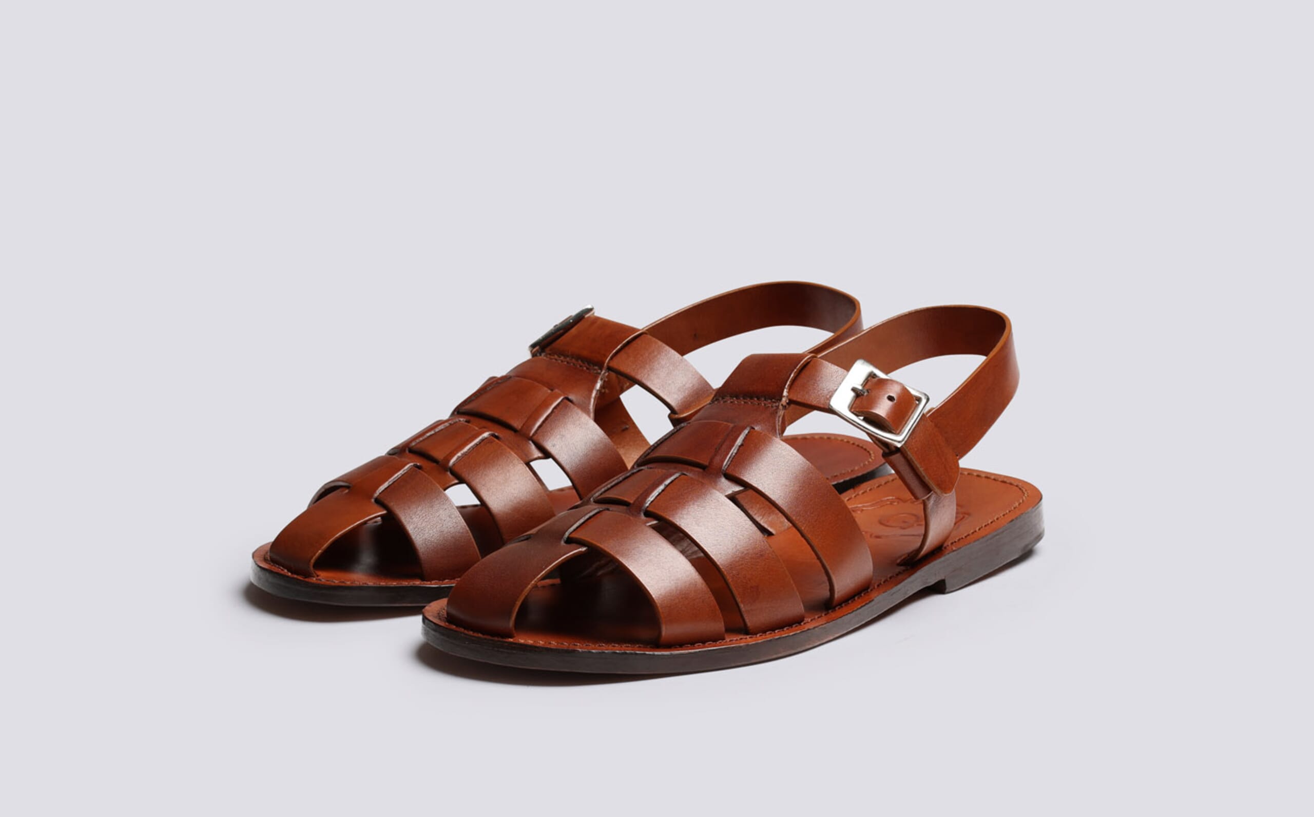 Queenie | Womens Sandals in Black Colorado Leather | Grenson display picture 3