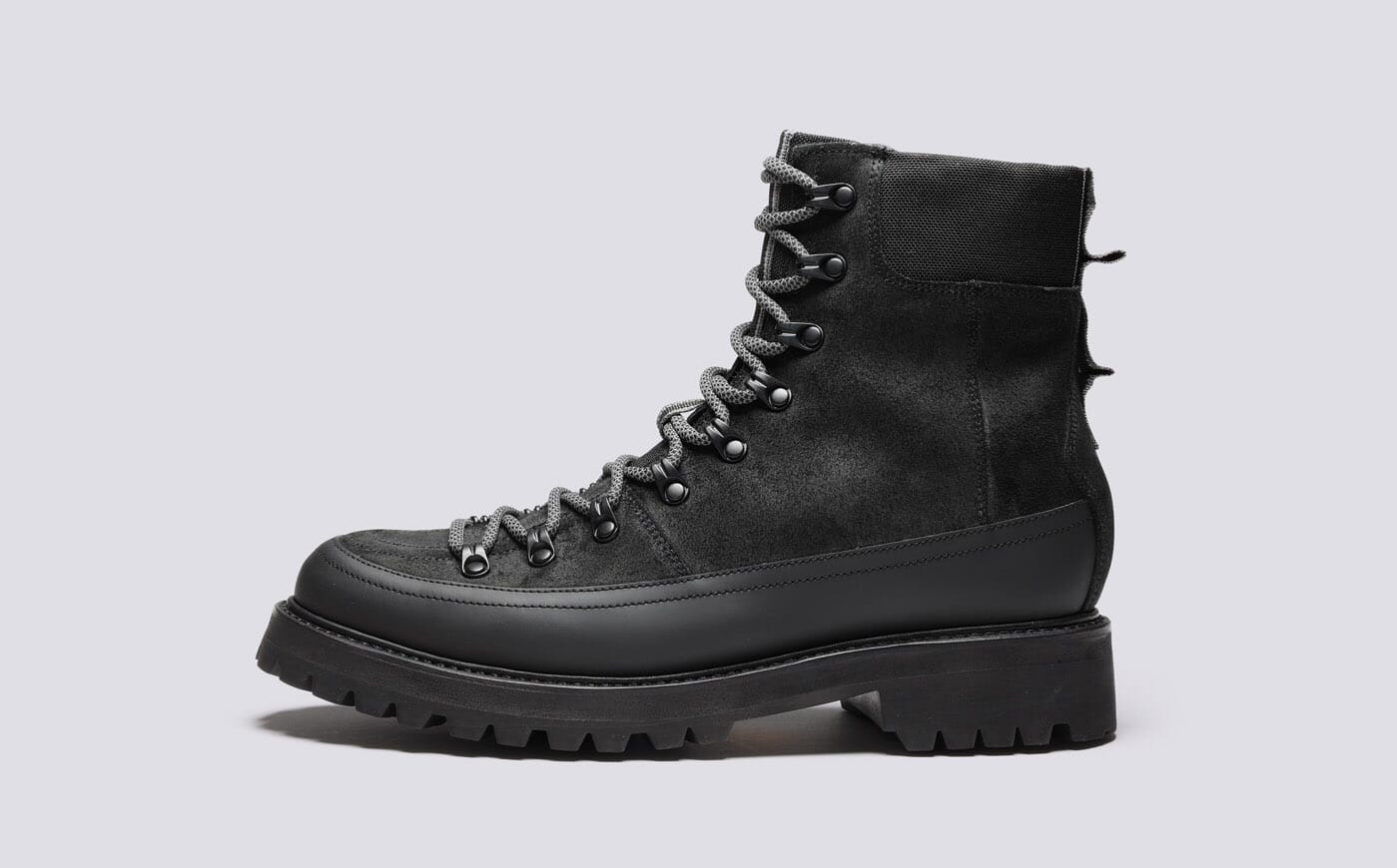 Vibram combat boots black on sale