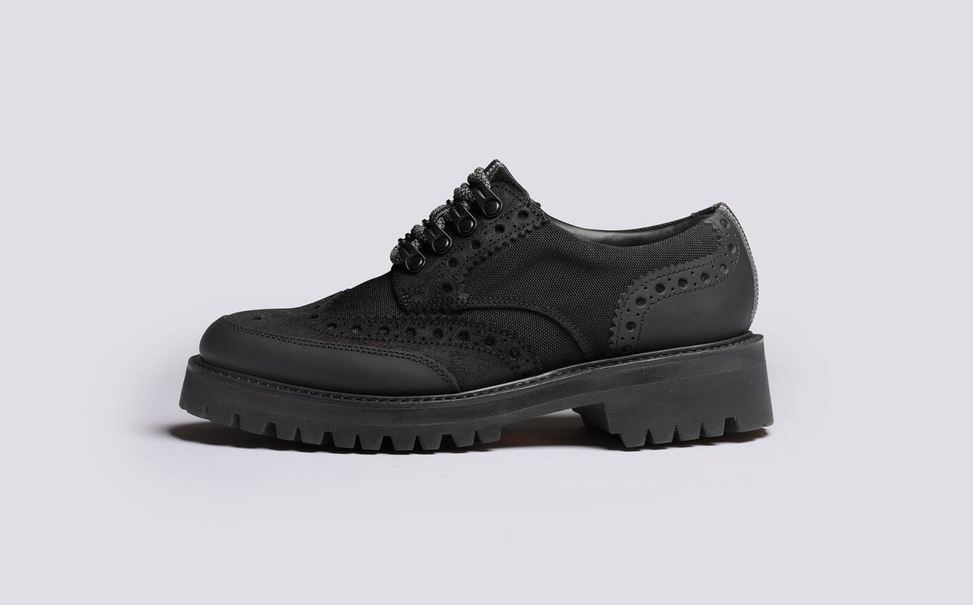 Black grenson brogues new arrivals