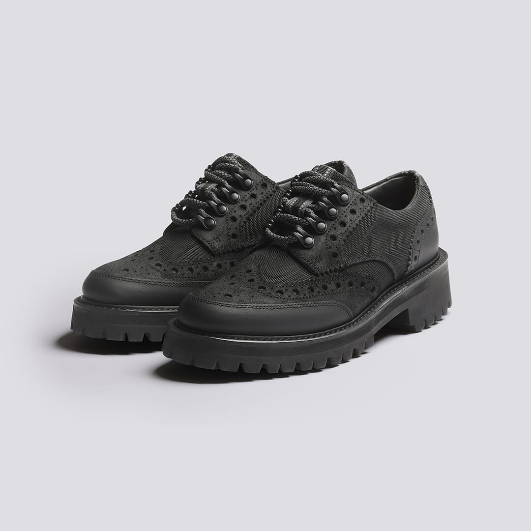 Grenson black brogues online