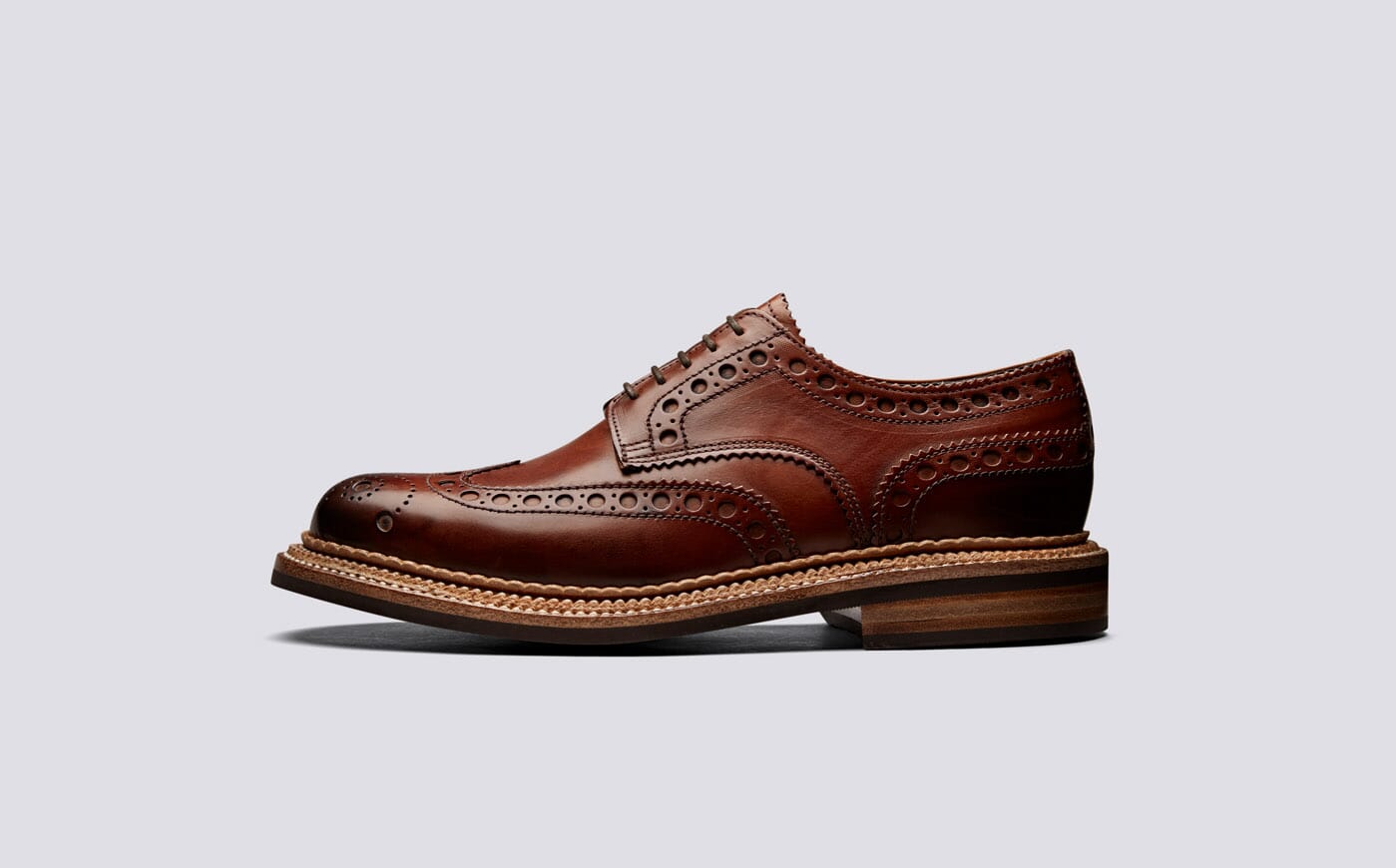 Grenson tan brogues hotsell