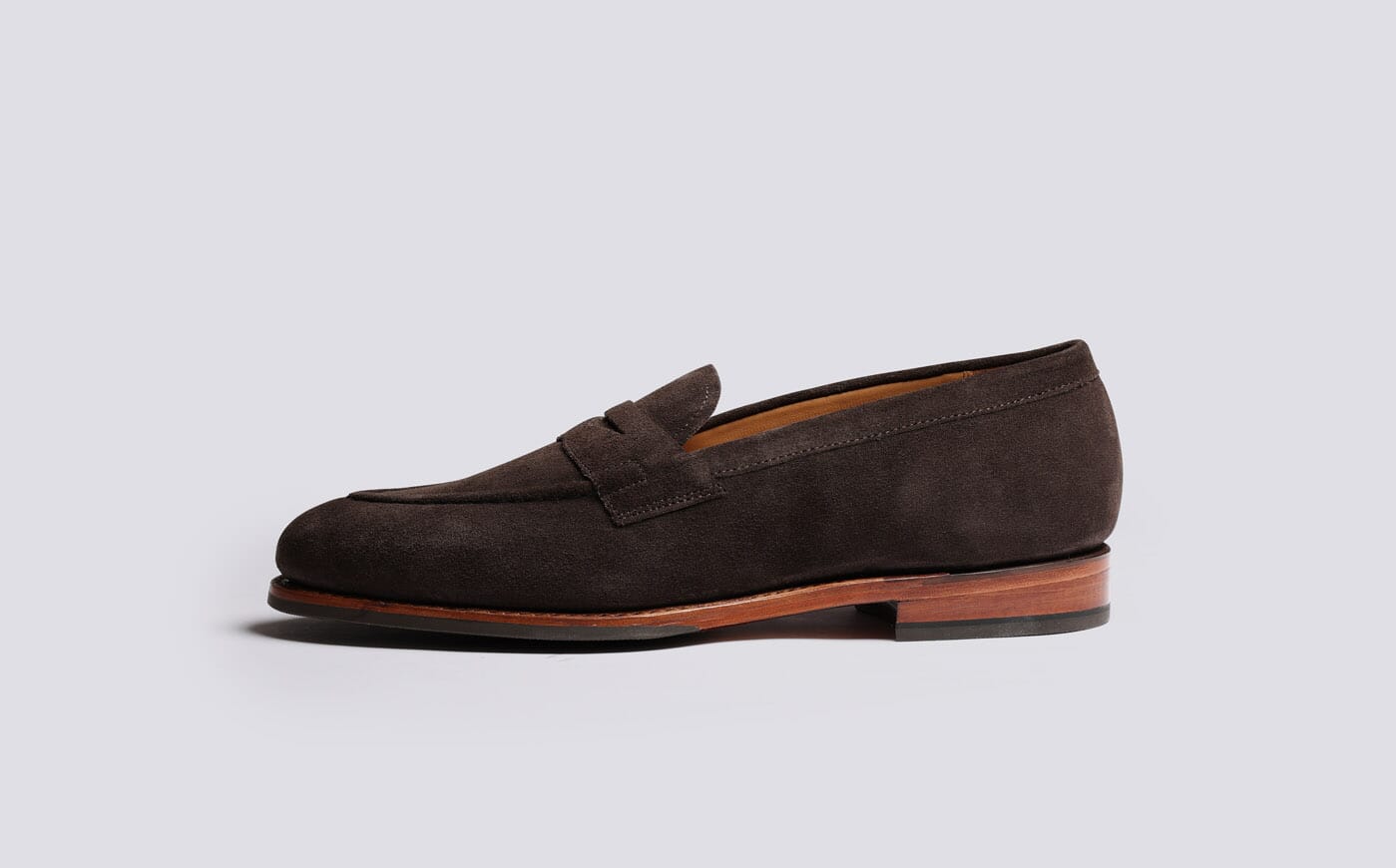 Lloyd Loafers for Men in Brown Suede Grenson