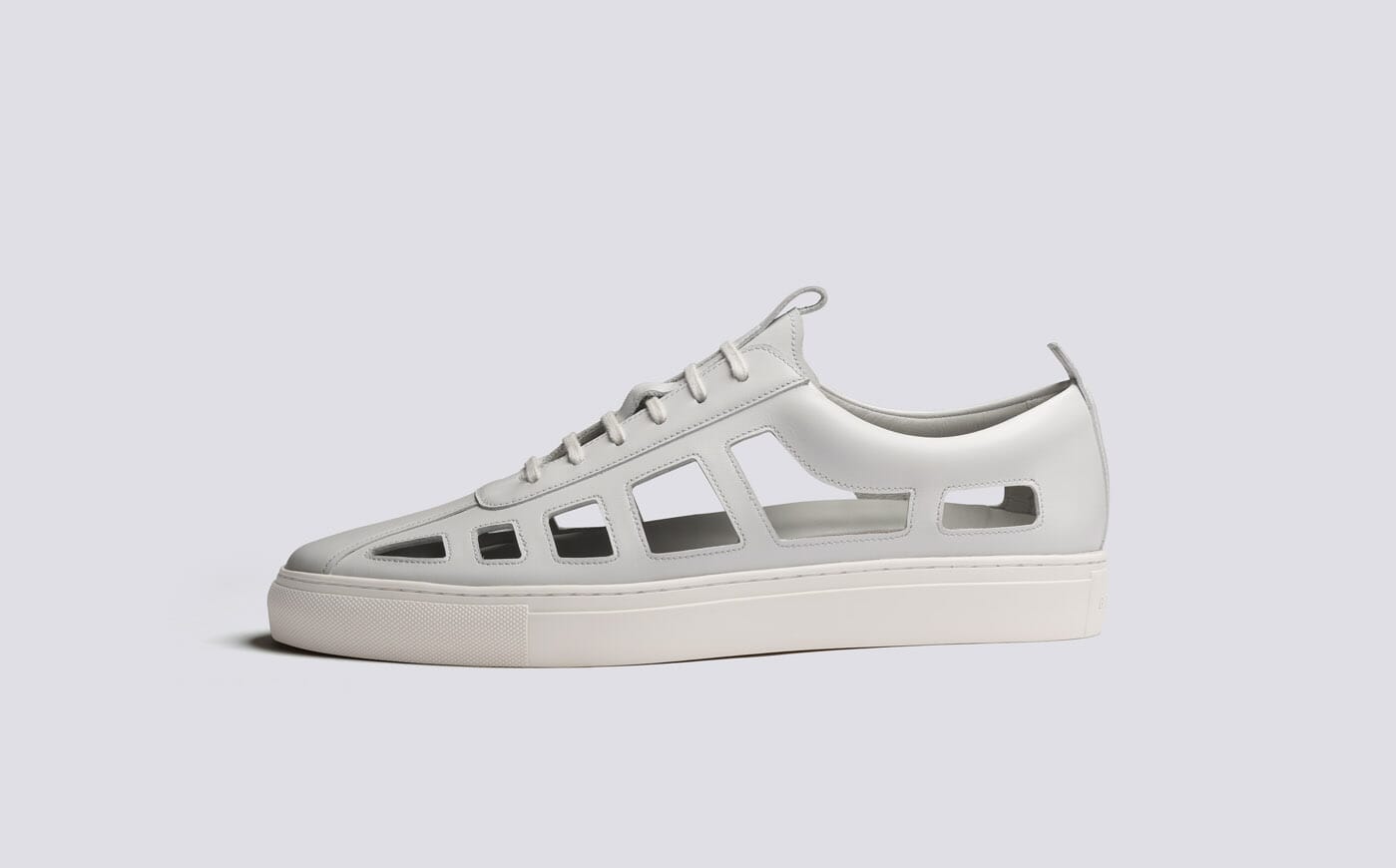 Grenson white trainers hotsell