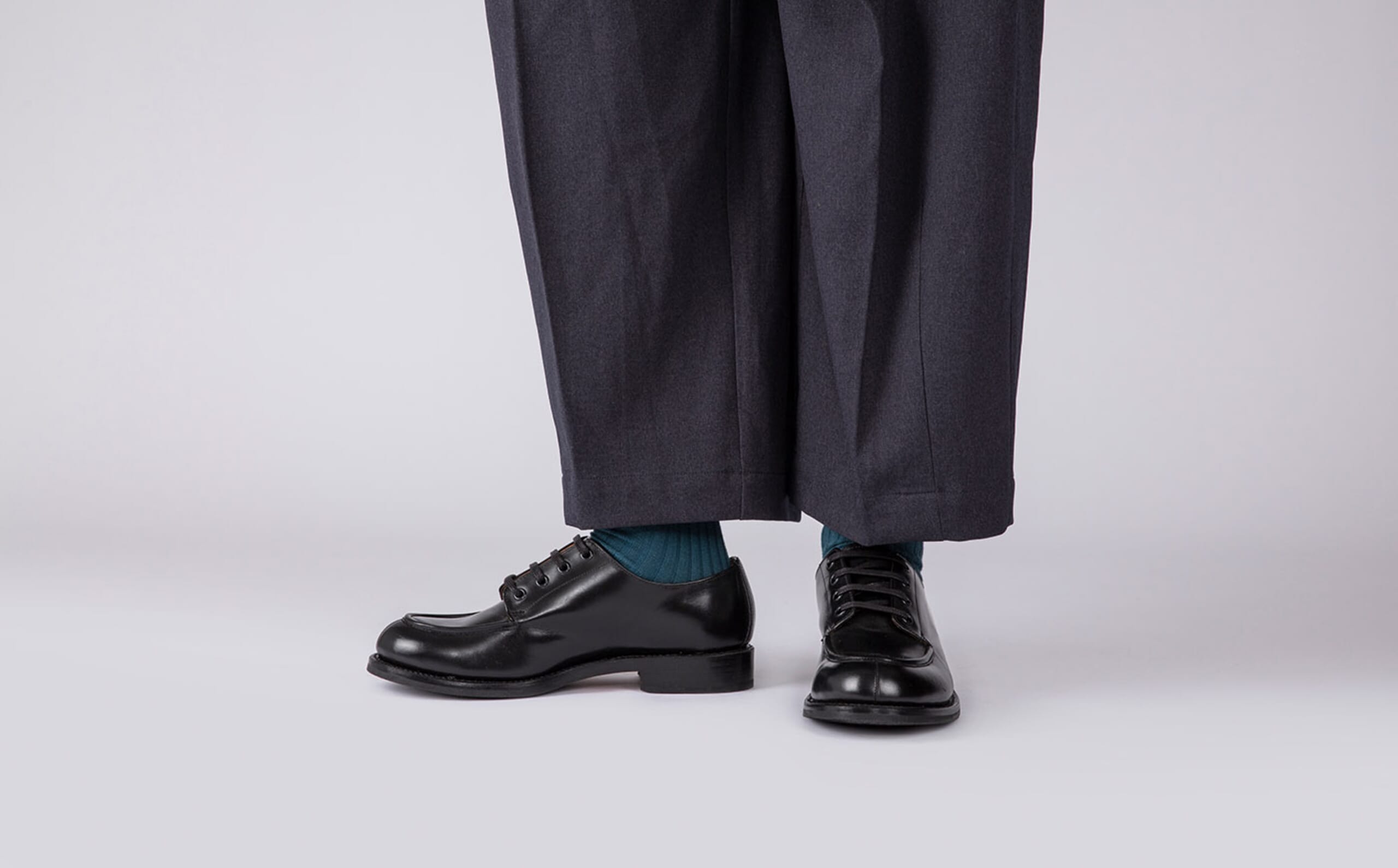Used Grenson - Eric - Size: 13 US (12 UK) Eric | Mens Derby Shoes in Black Leather | Grenson main image 3