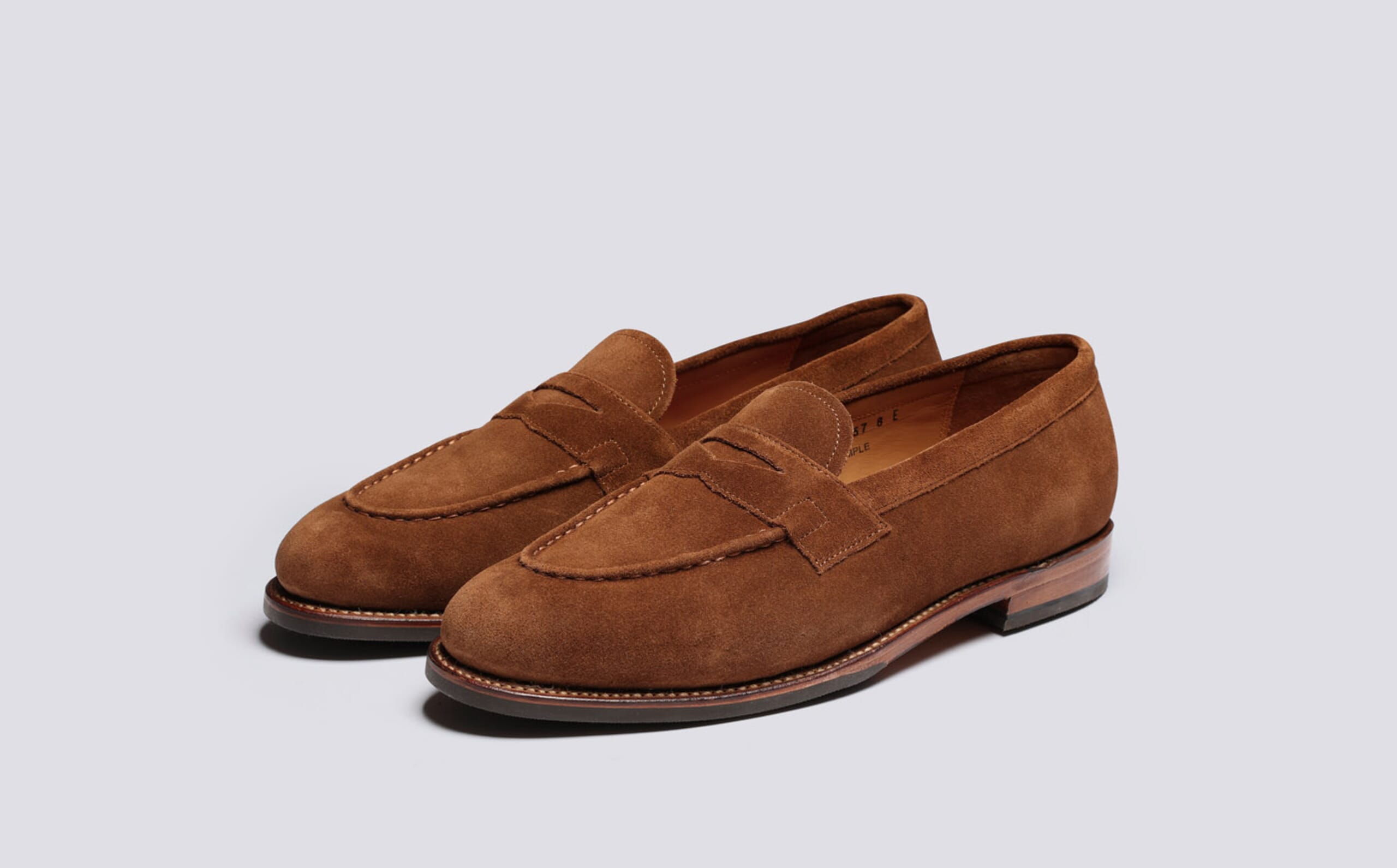Lloyd Germany Suede Driving Loafers Sz 8 M… Lloyd | Mens Loafers in Brown Suede | Grenson main image 2