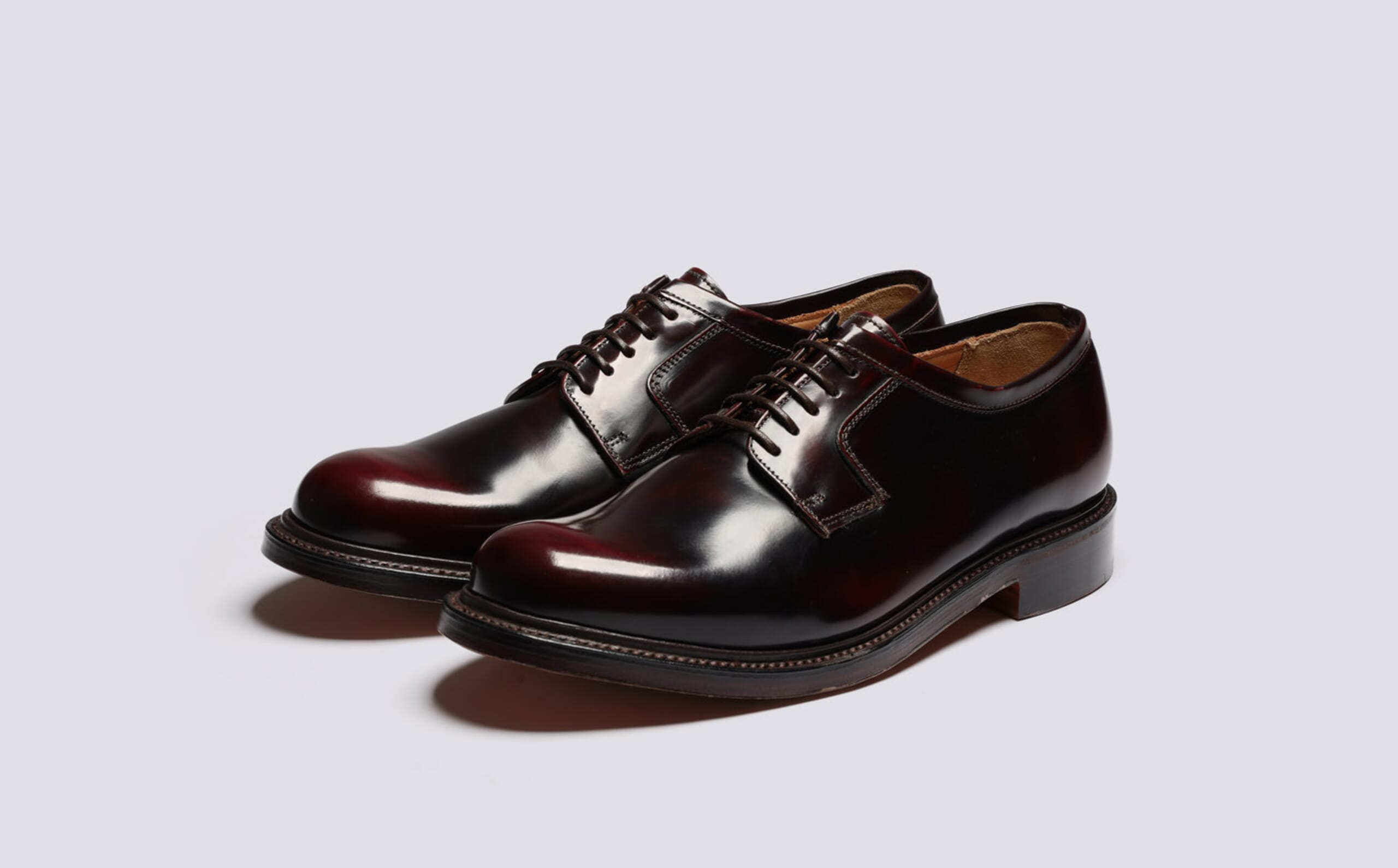 Grenson Charcoal Men\'s Lace-Up Derby Shoes. Preowned Grenson Grenson Darryl derby shoes | Grailed main image 2