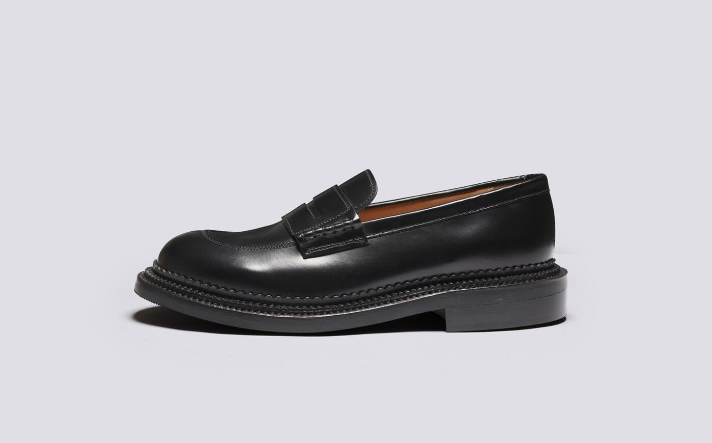 Grenson triple welt black online