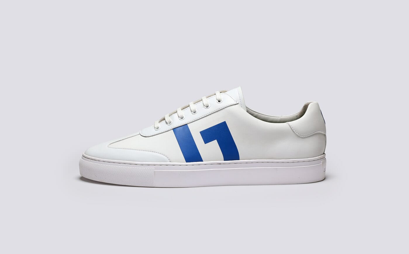 Women's NL 1 | Non Leather Sneakers in White | Grenson