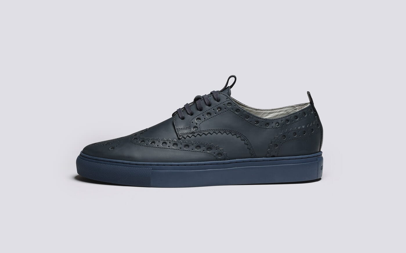 Grenson canvas sneaker top