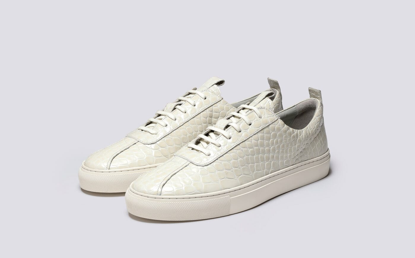 White printed sneakers new arrivals