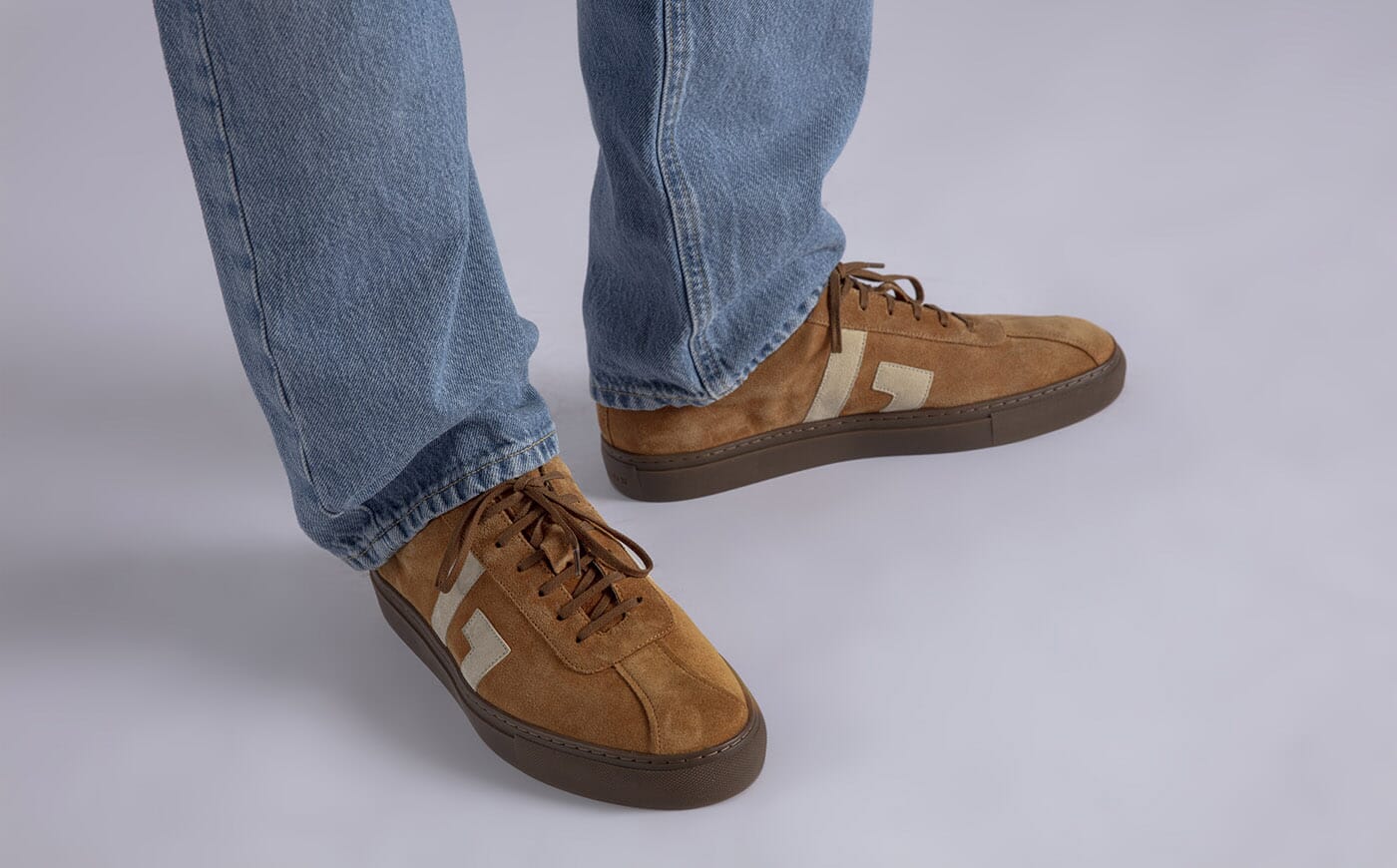 Grenson tan sneaker hot sale