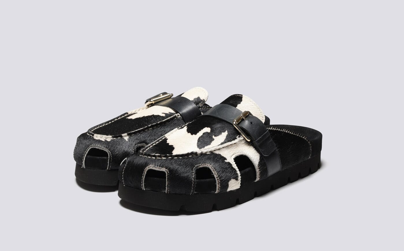 Cow sandals deals