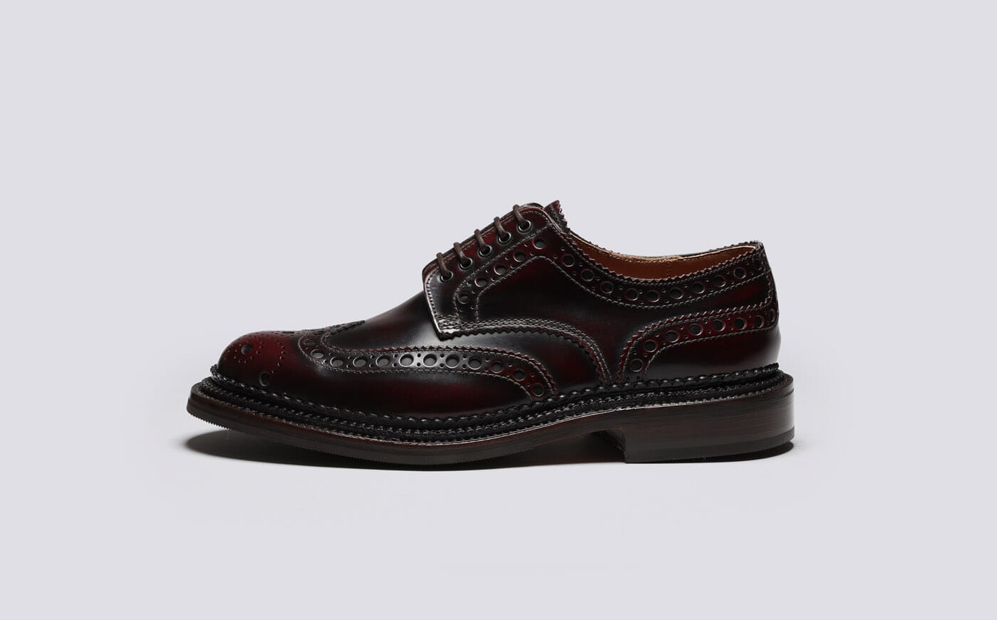 Grenson wingtip sneaker discount