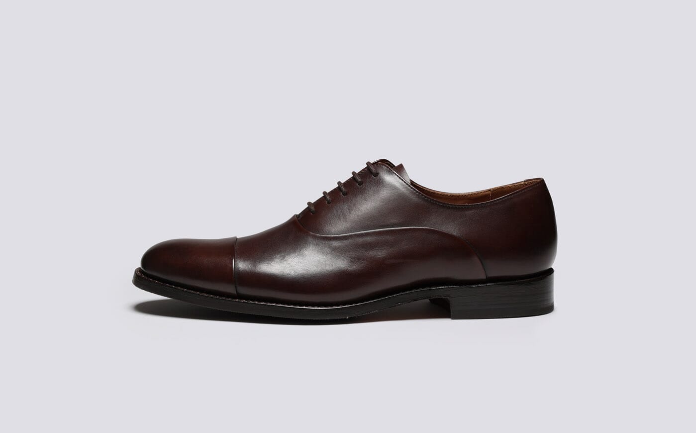 G. Brown Plain Toe Blucher Brown | MensDesignerShoe.com