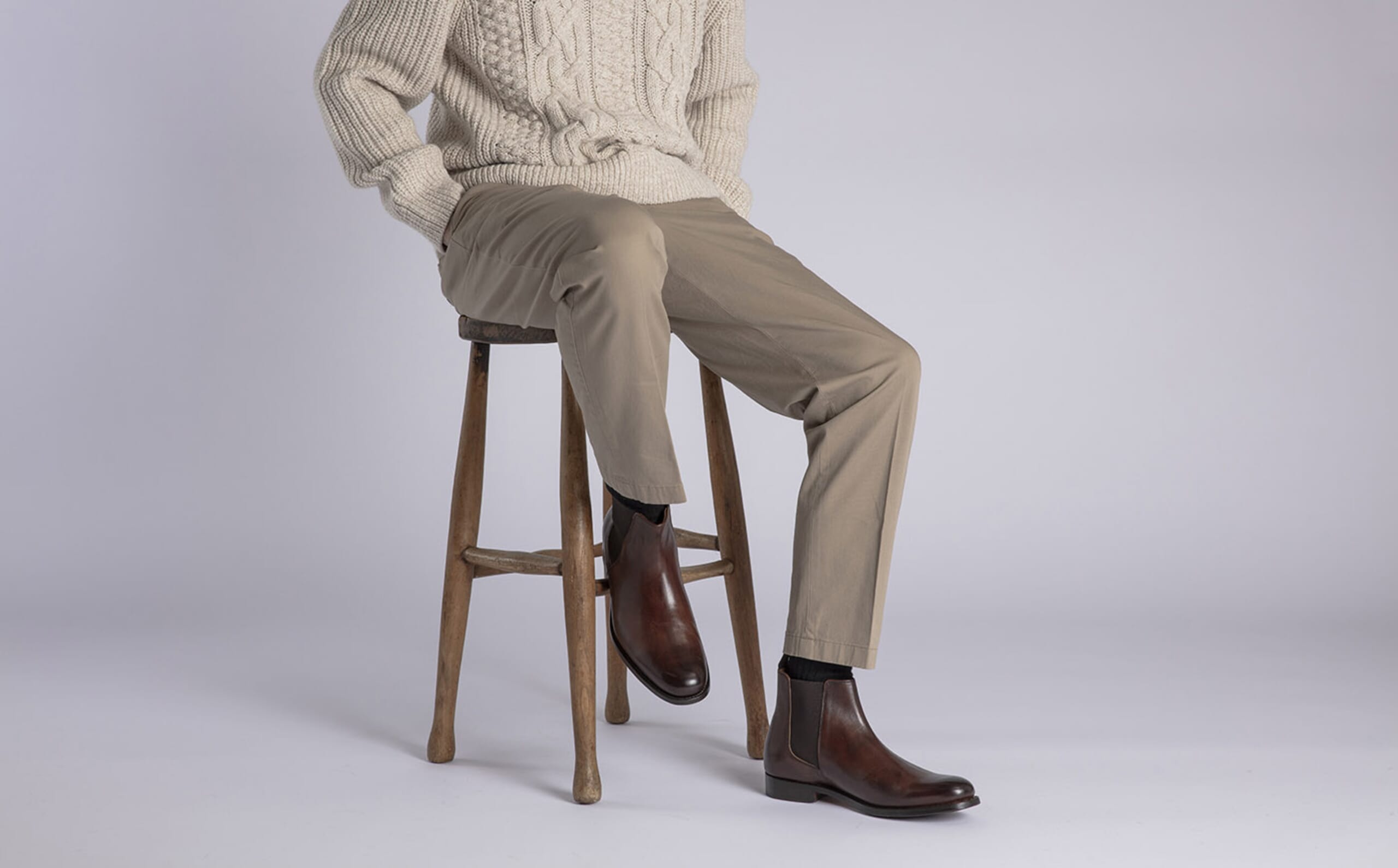 Grenson Declan Boots Declan | Chelsea Boots for Men in Black Calf | Grenson Shoes main image 2