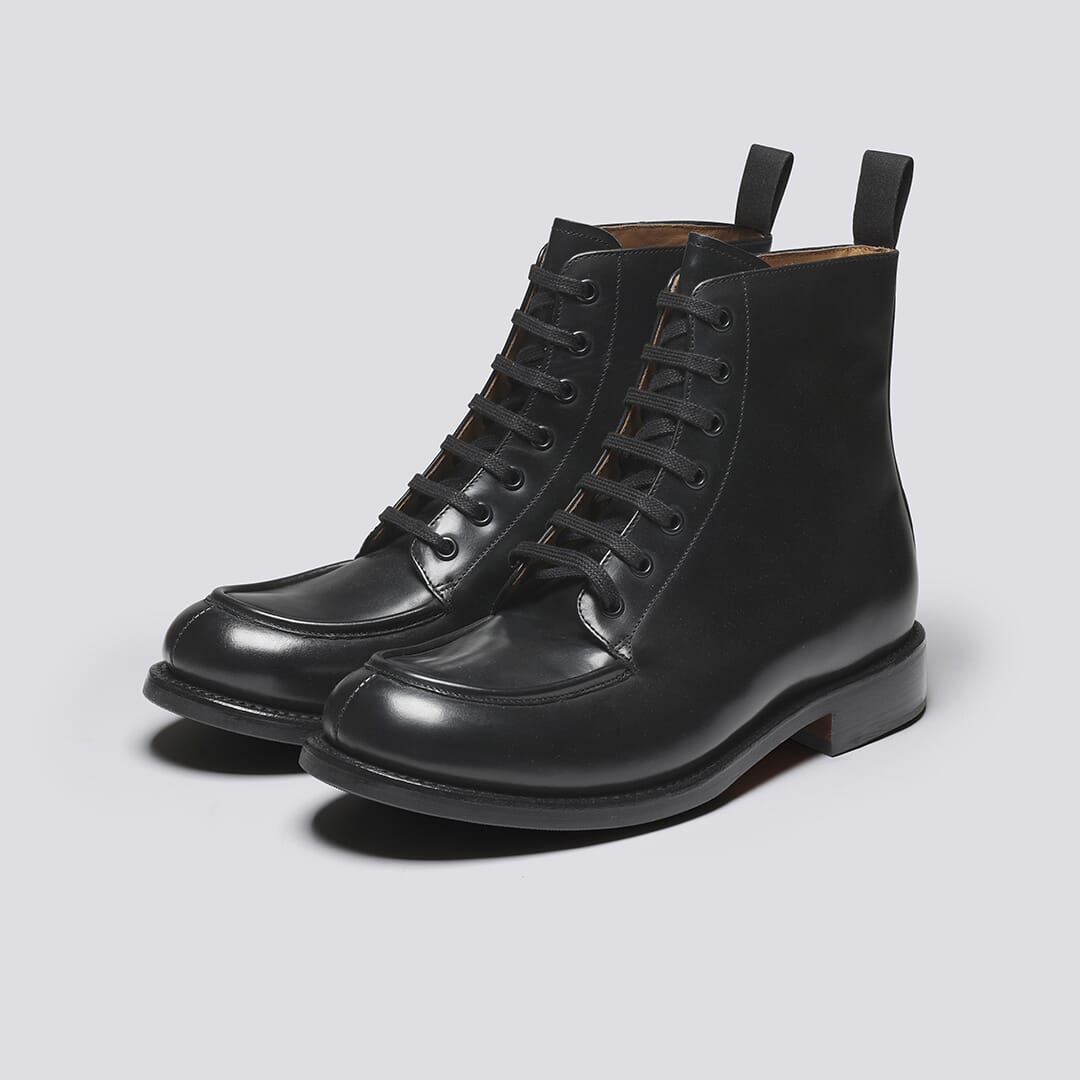Grenson black boots sale