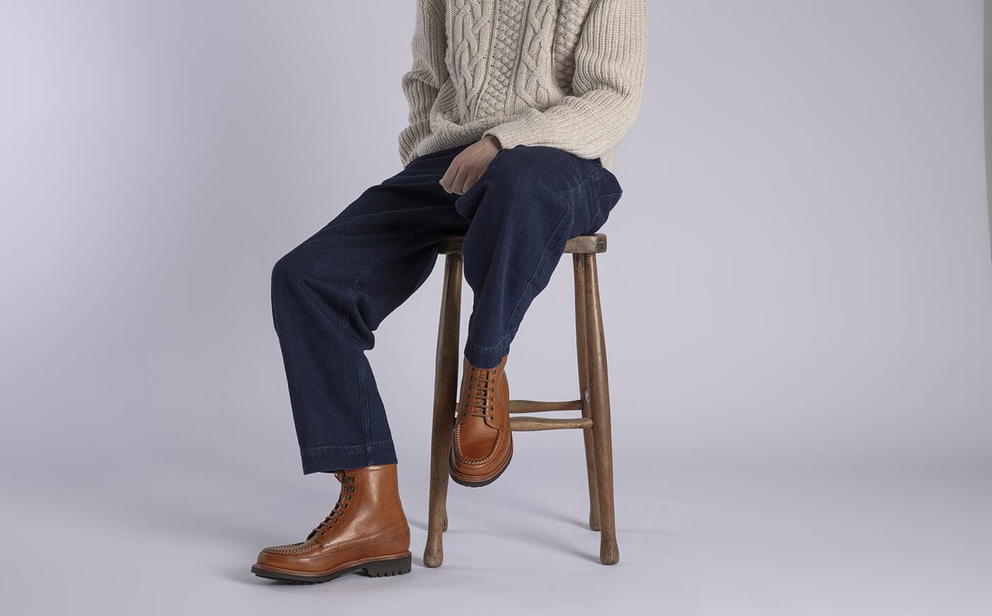 Pull on leather booties store