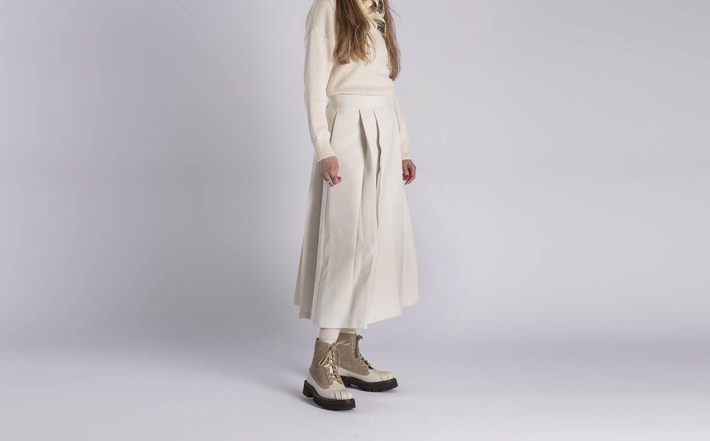 Off white duck boots shop