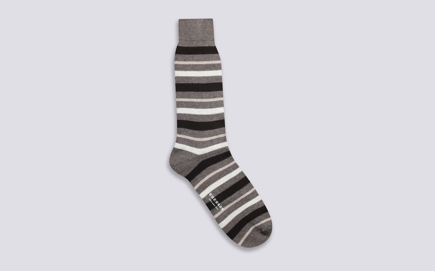 Socks Brown And Beige Stripe Socks Brown And Beige Stripe