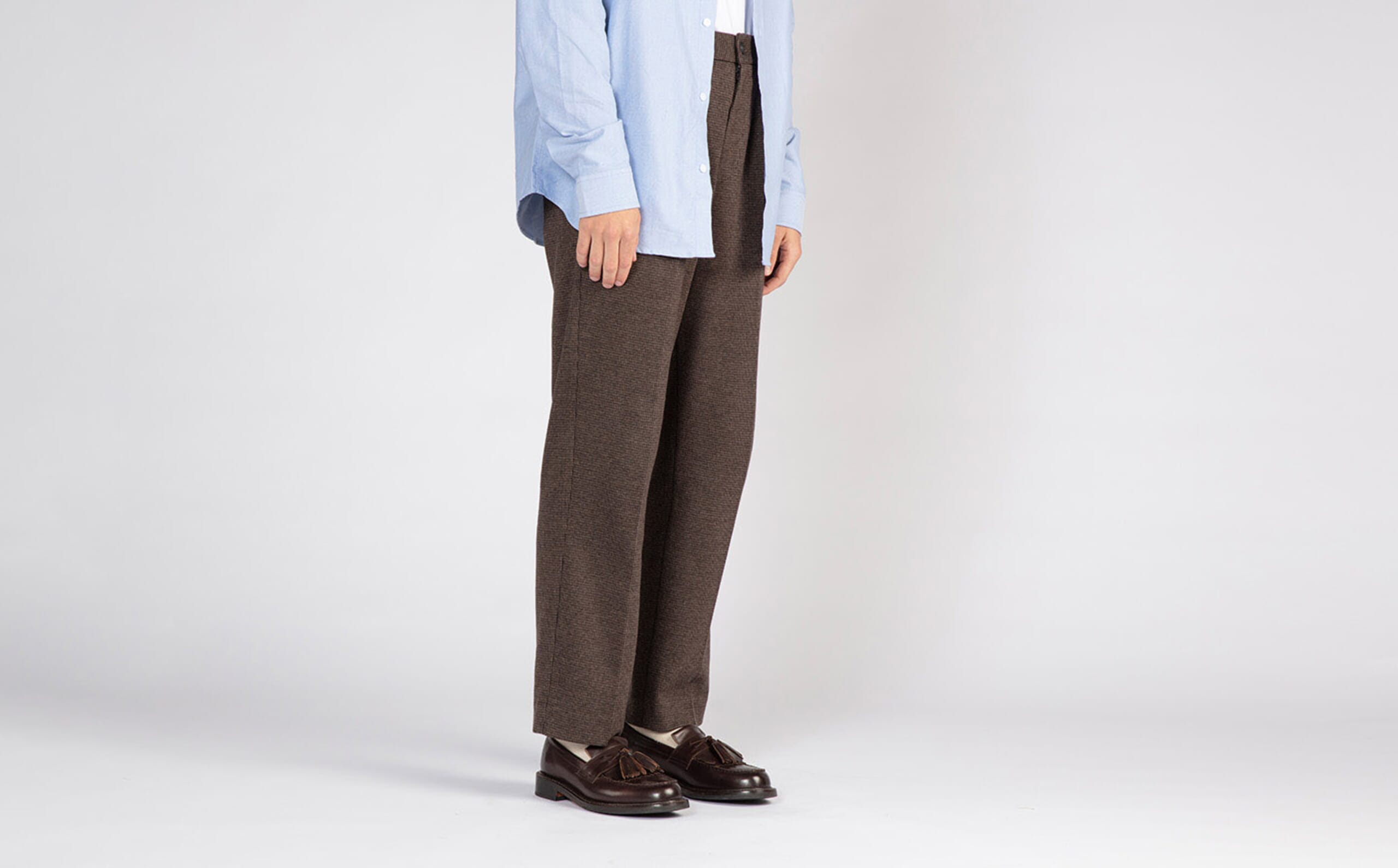 Morven | Mens Loafers in Dark Brown Leather | Grenson