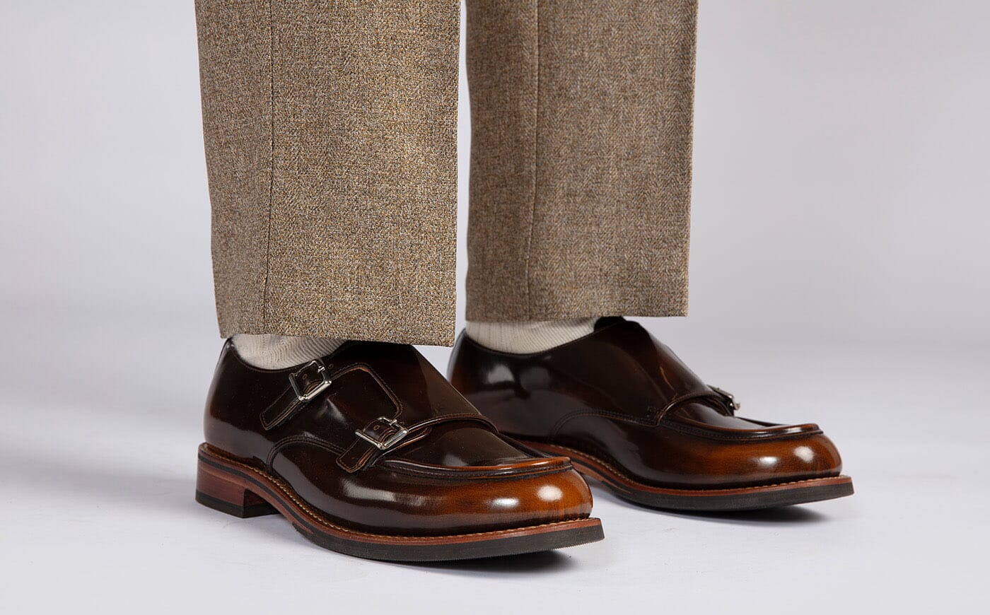 Grenson double monk shop
