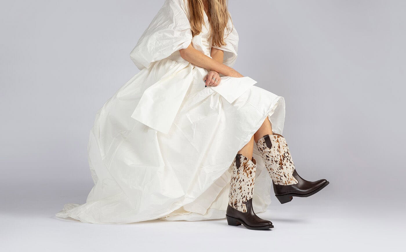knee length dresses for ladies Women's Tall Western Cowboy Dress Boots main image 1