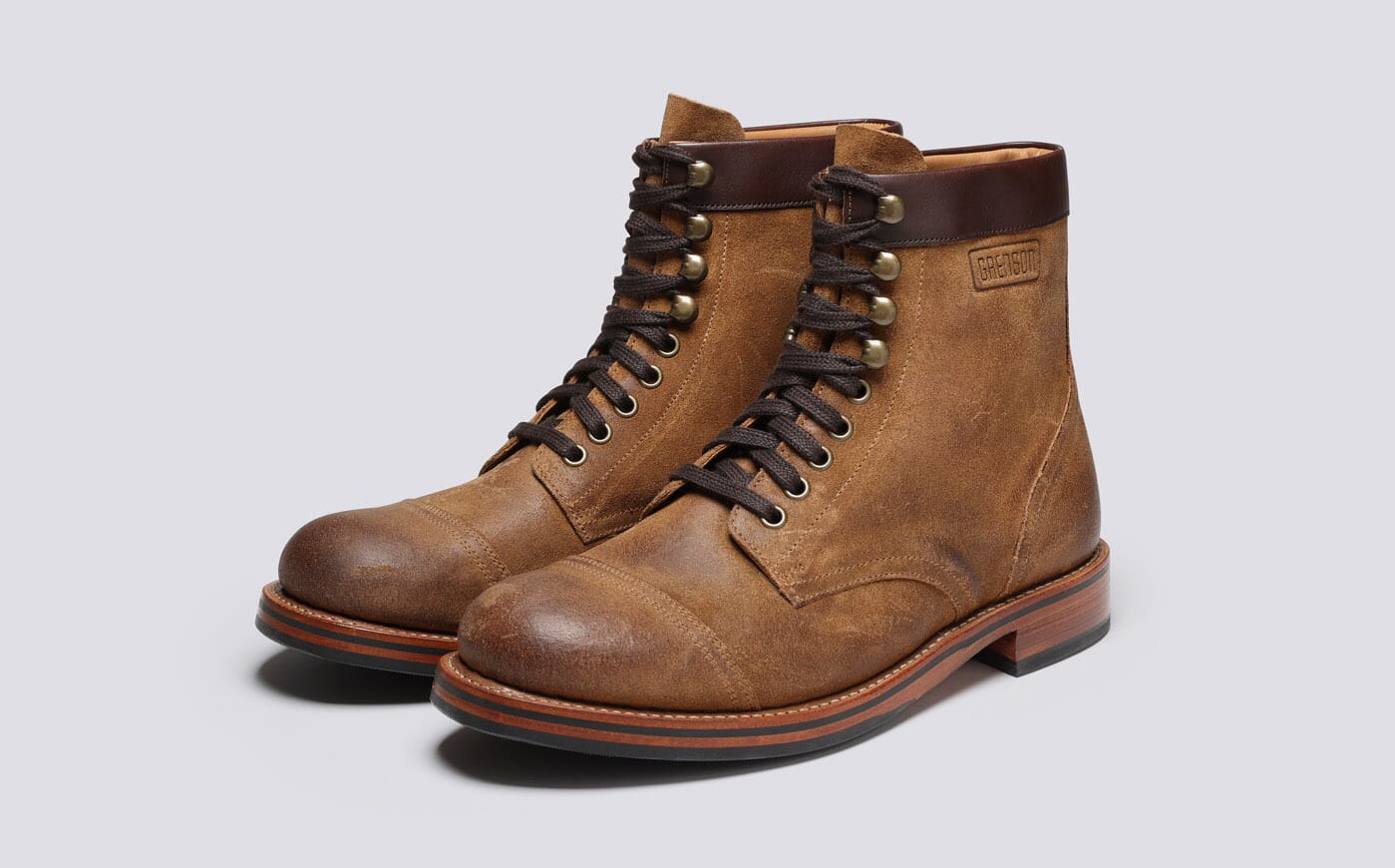 Men’s Grenson Suede Lace-up Boots Grenson Boots | The RealReal main image 2