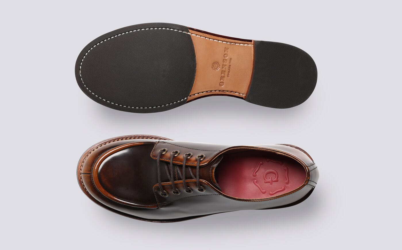60s Grenson Brown Plain Toe Blucher（The New Office Uniform