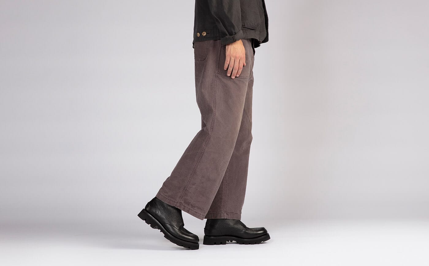 Jed | Mens Boots in Black Country Grain Leather | Grenson