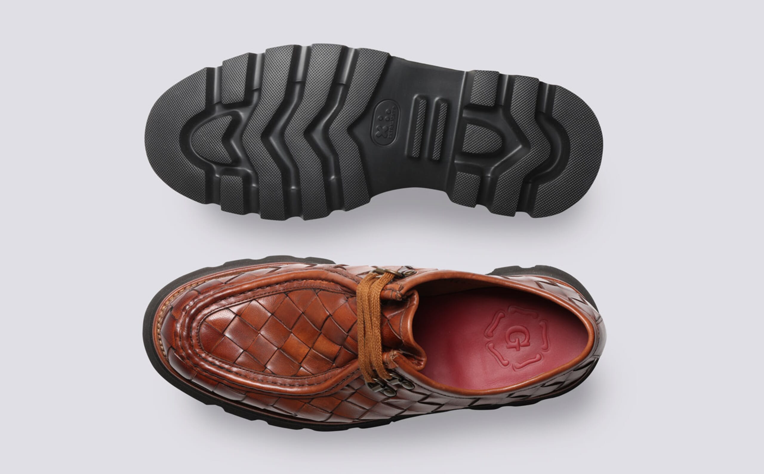 Clarks Brown Woven Leather derby’s 81TPN6P5NUL._AC_UY900_.jpg main image 3