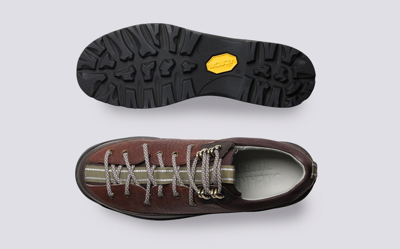 Sneaker 70 | Womens Shoes in Brown on Vibram Sole | Grenson