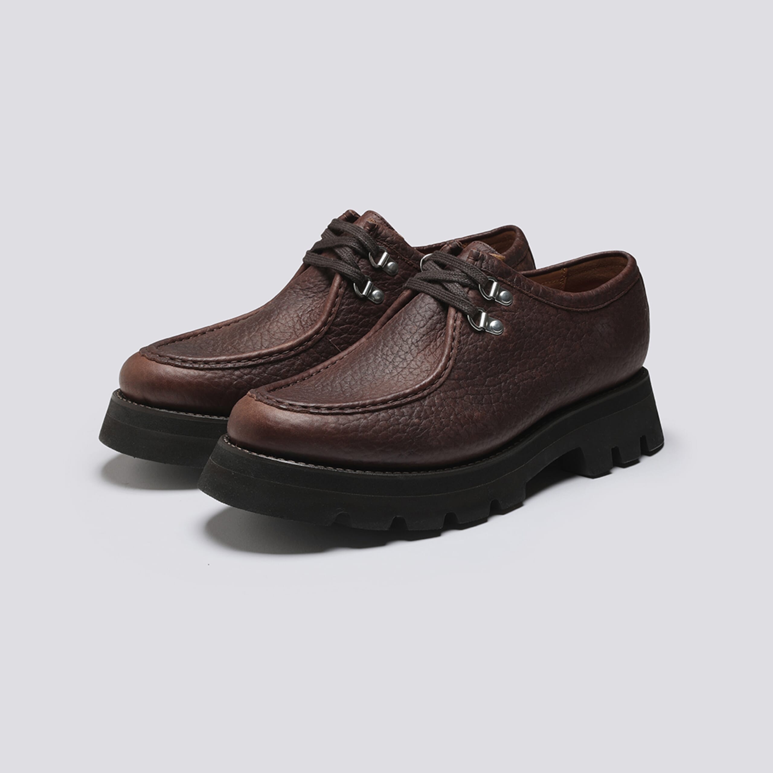 Clark\'s Brown Leather Derby Shoes w/Crepe Outsole  10.5 M Amazon.com | Clarks Men main image 4