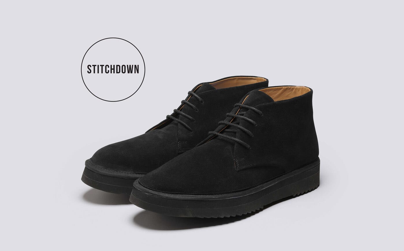 【全品送料無料】 Keats | Grenson | Suede Toffee in Boots Chukka Mens 靴