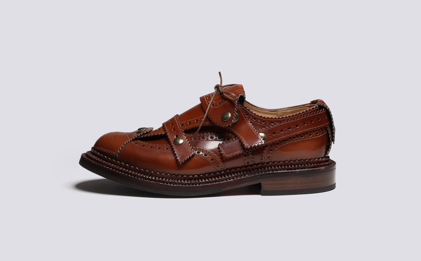 CRAIG GREEN + Grenson | Mens Brogues in Brown Leather | Grenson Shoes