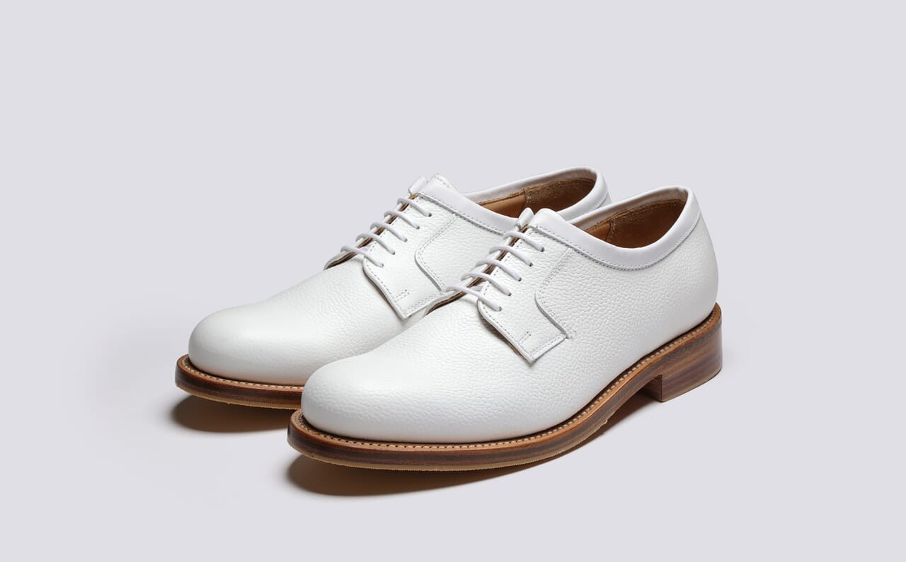 Derbies Grenson Authentiques En Cuir Noir - Taille 37,5 - Occasion Très Bon état