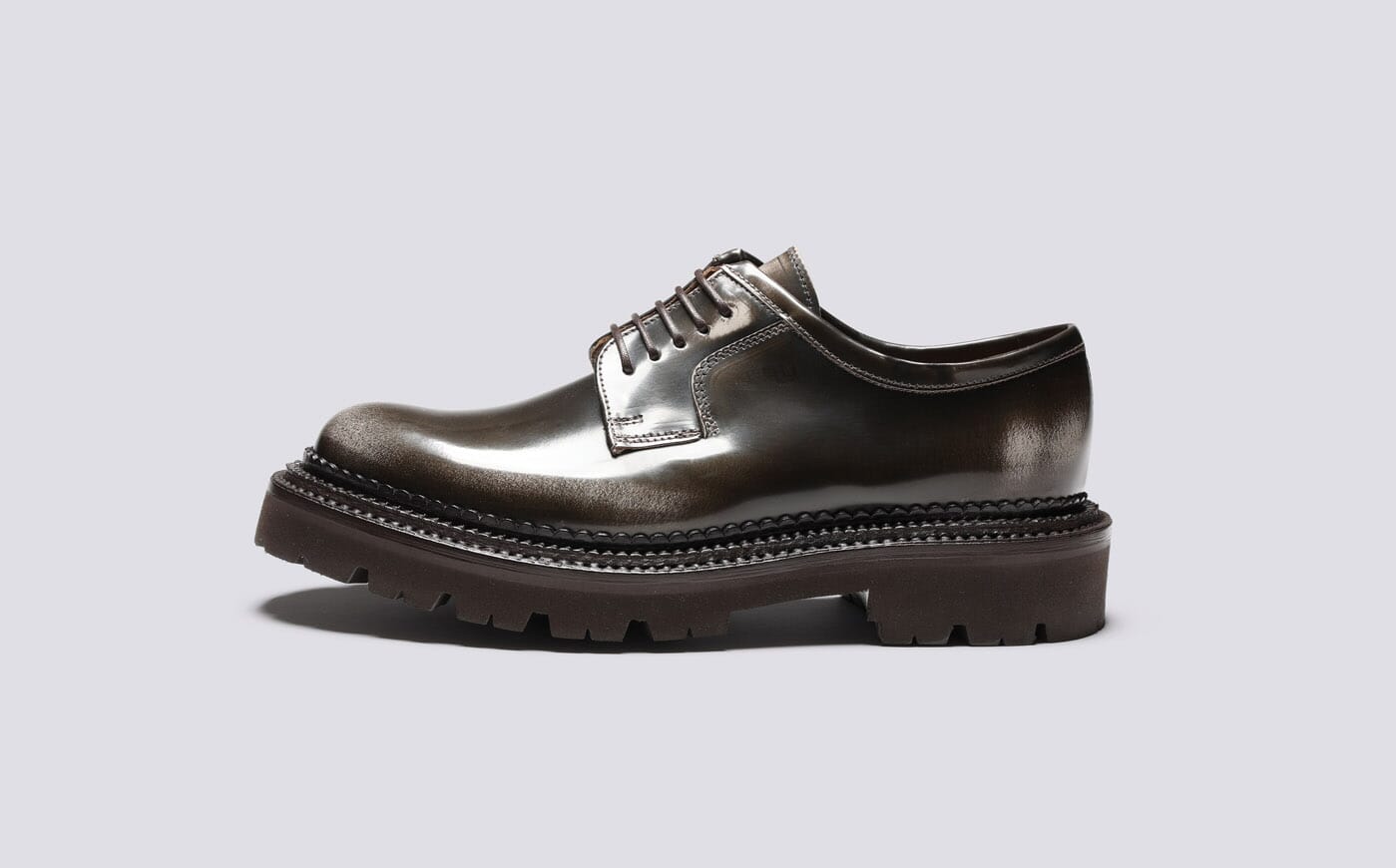 靴 grenson TRIPLE WELT Camden | Mens Triple Welt Shoes in Black Leather | Grenson