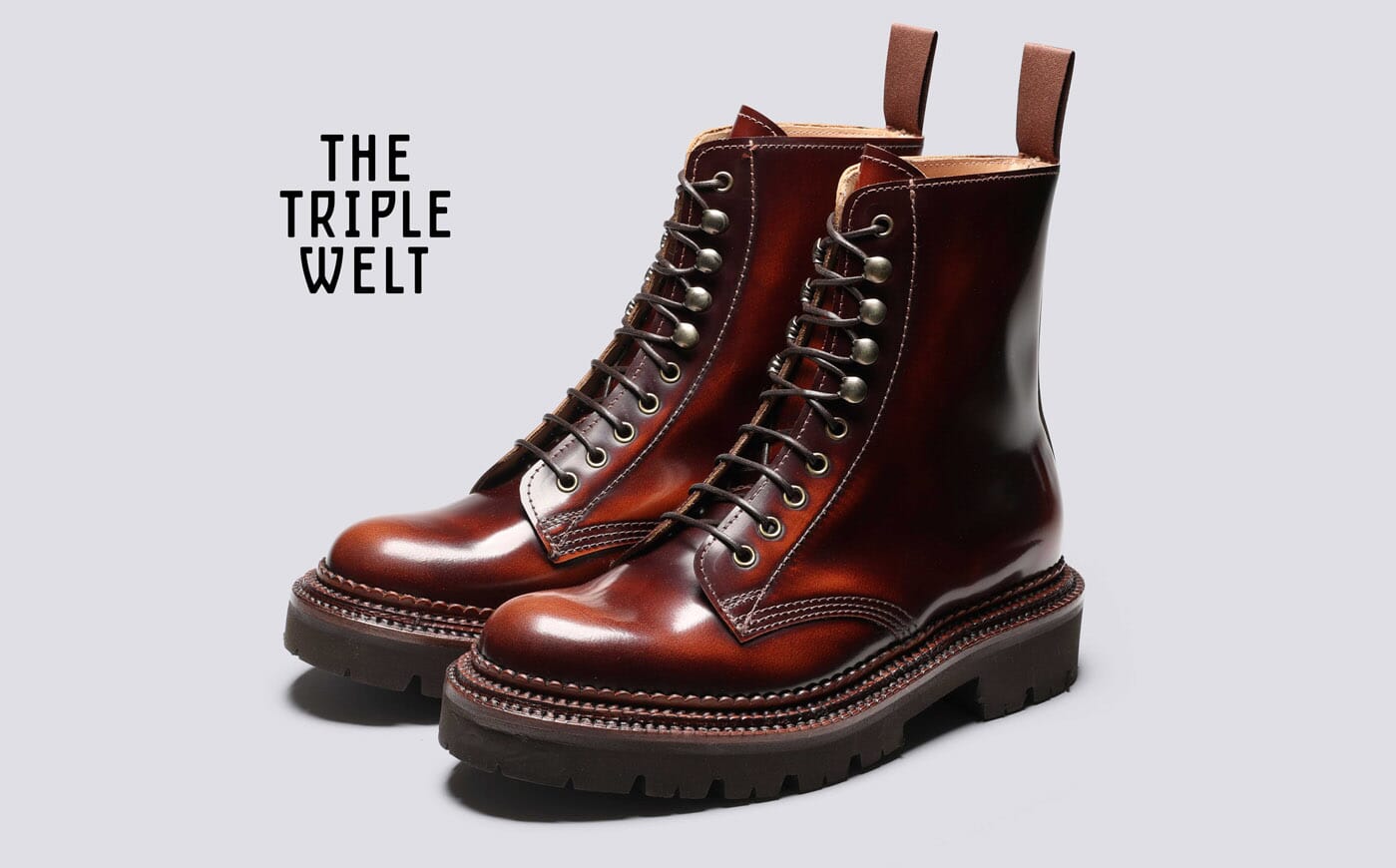 GRENSON クォーターブローグ UK6.5 UK6H