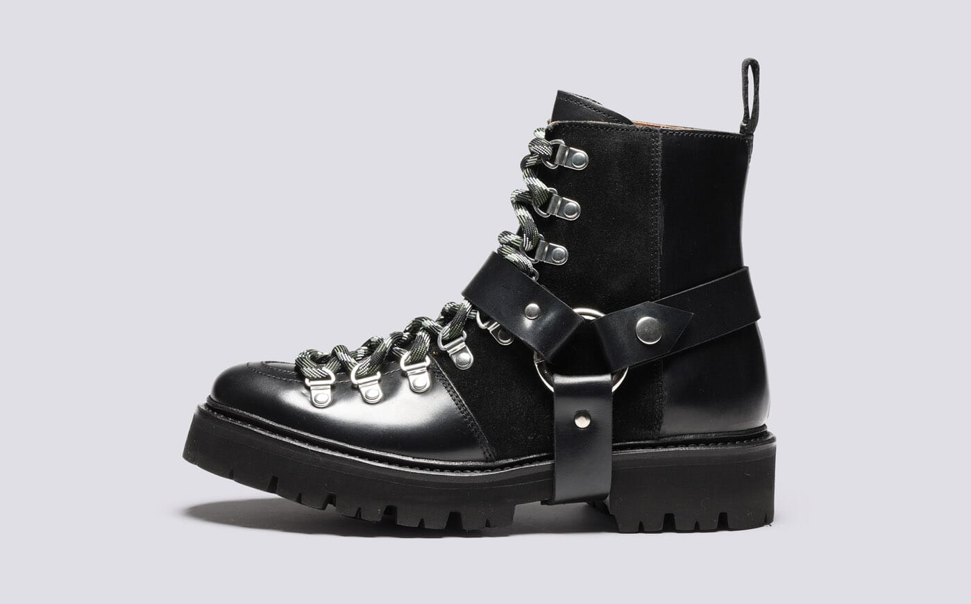 Nanette | Holly Willoughby Hiker Boots in Black | Grenson