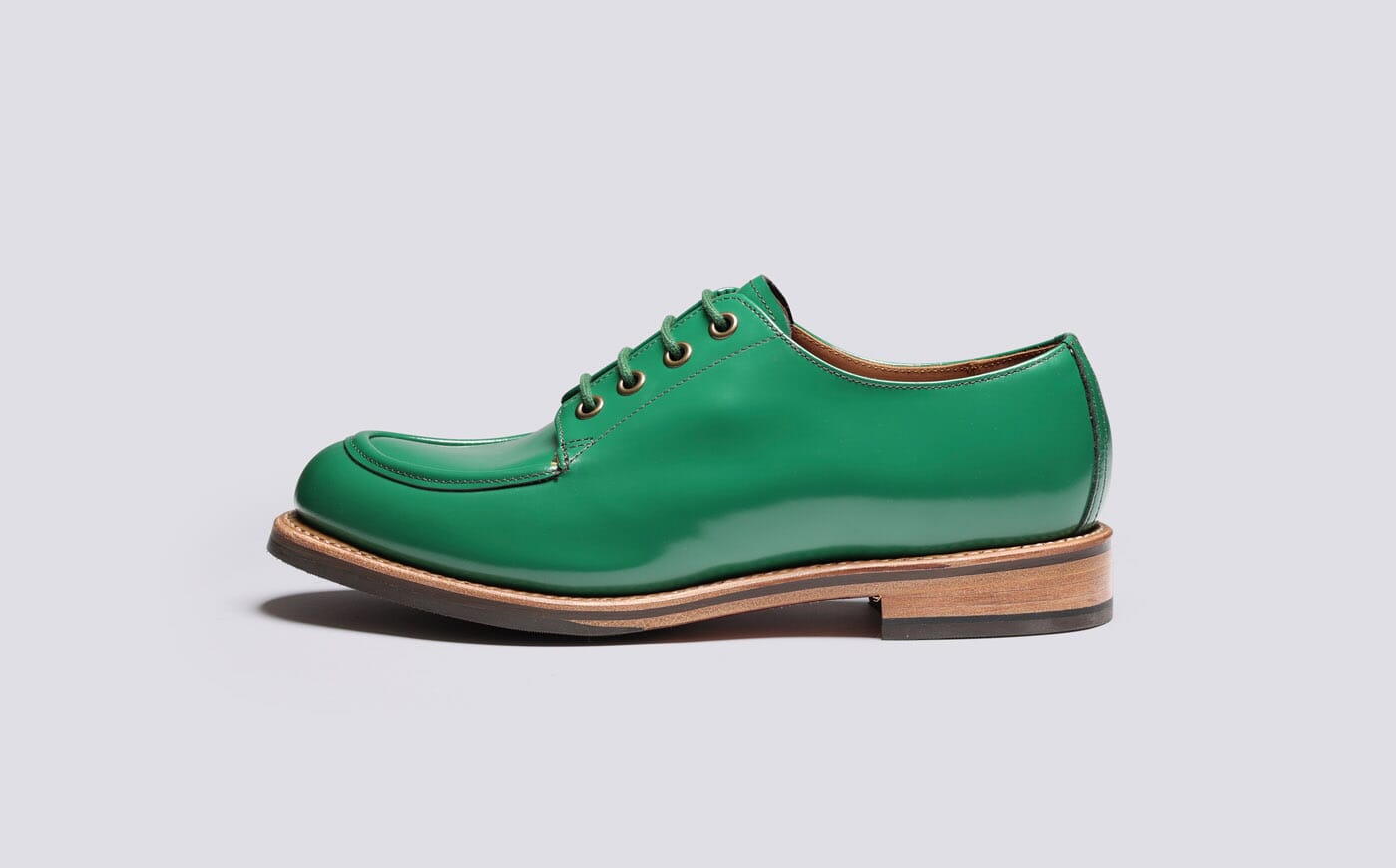 slim fit dress slacks Yvonne Light Green – Suede Shoes for women by Age of Innocence main image 1