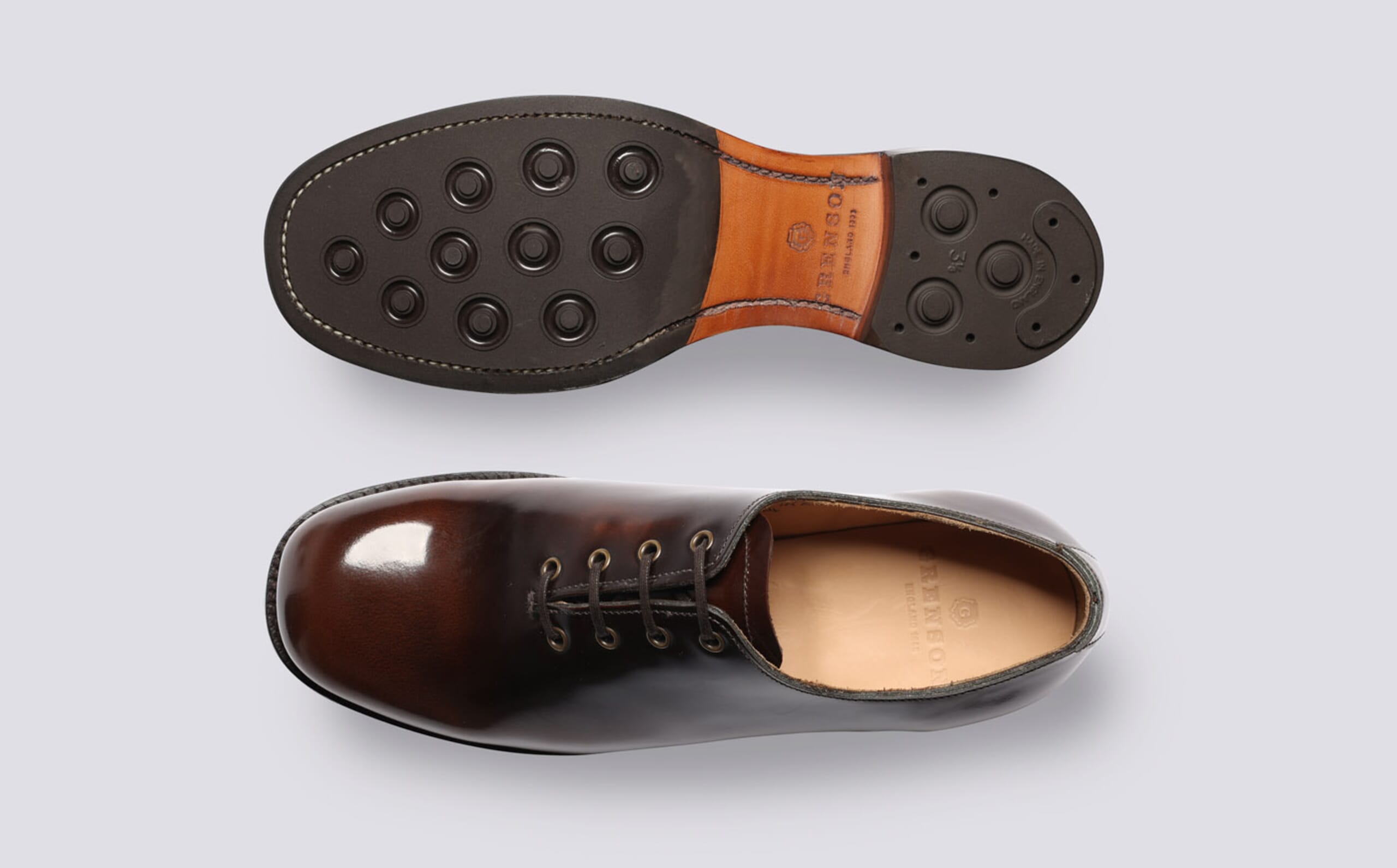 Allen Edmonds Fairfax Wholecut Oxford Brown Leather Dress Shoes Mens 11.5 D 1155 Men main image 3
